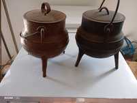 Panelas de ferro antigas
