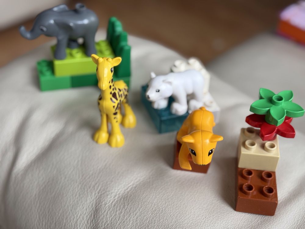 Лего Duplo конструктор зоопарк для малышей 4962