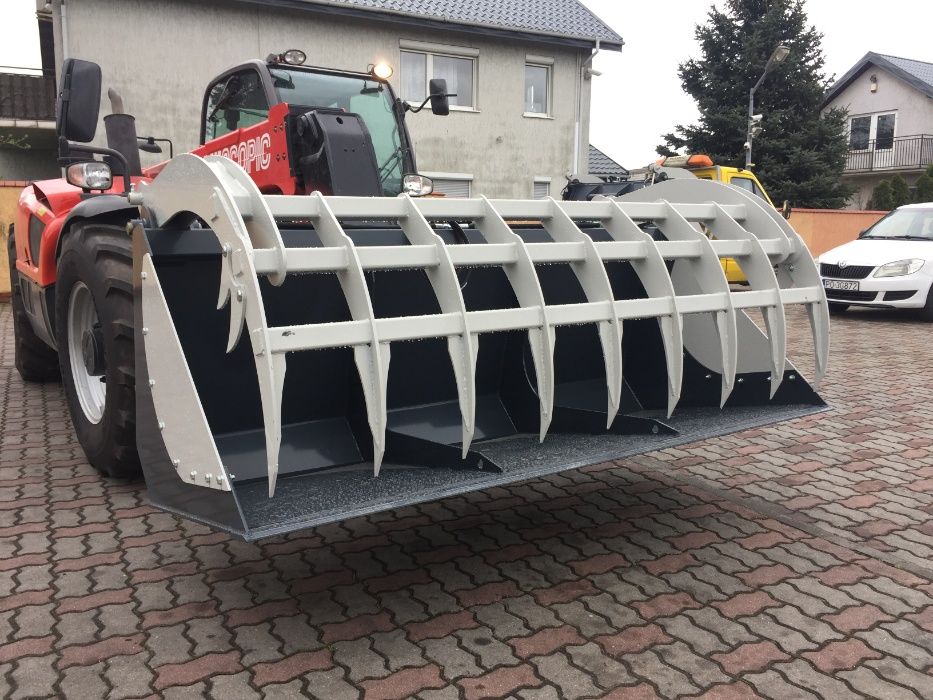 Łyżko krokodyl Jcb Manitou 240cm ząb wypalany solidny Nowy DOWÓZ KRAJ