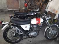 Bsa b25..mota a trabalhar muito bem