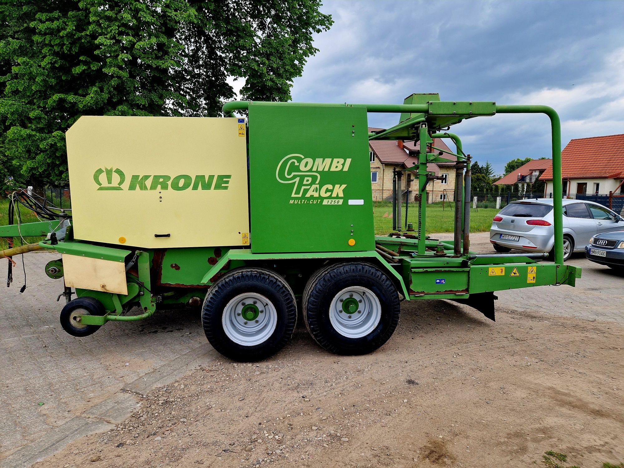 Krone Combi Pack 1250 Multicut prasoowijarka bardzo dobry stan Claas