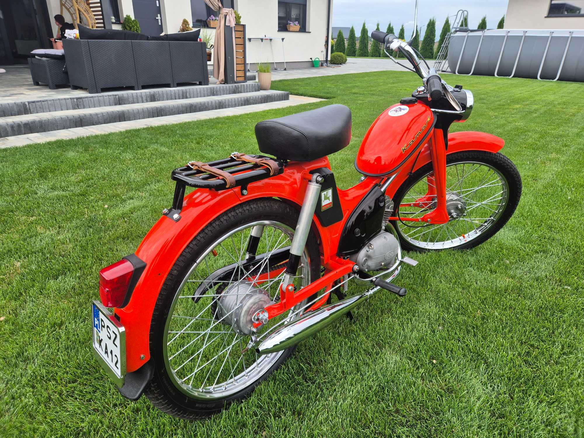 Komar jak nowy. Zarejestrowany. Zamiana Simson Motorynka.