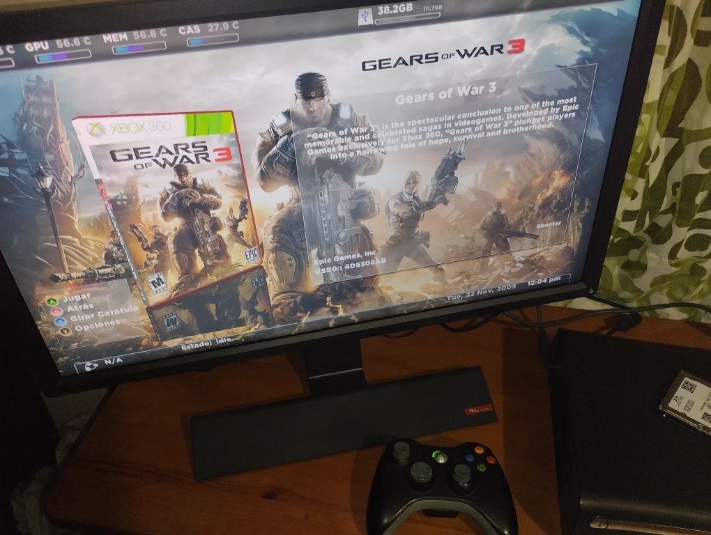 Xbox 360 com desbloqueio xploit
