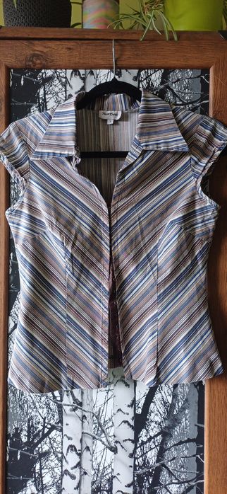 Bluzka koszulowa w paski