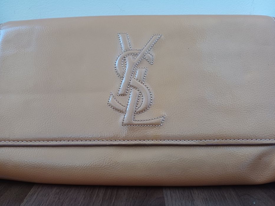 Оригинал! Сумка клатч Yves Saint Laurent YSL натур. кожа