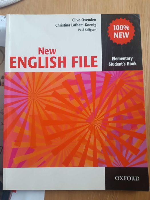 Książka język angielski englisch file elementary