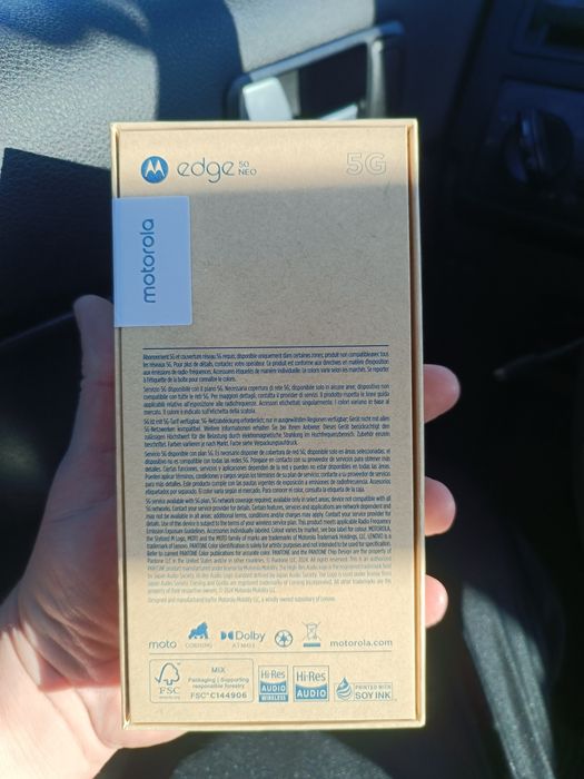 Nowa Motorola EDGE 50 NEO 12/512 GB Blue Sklep!