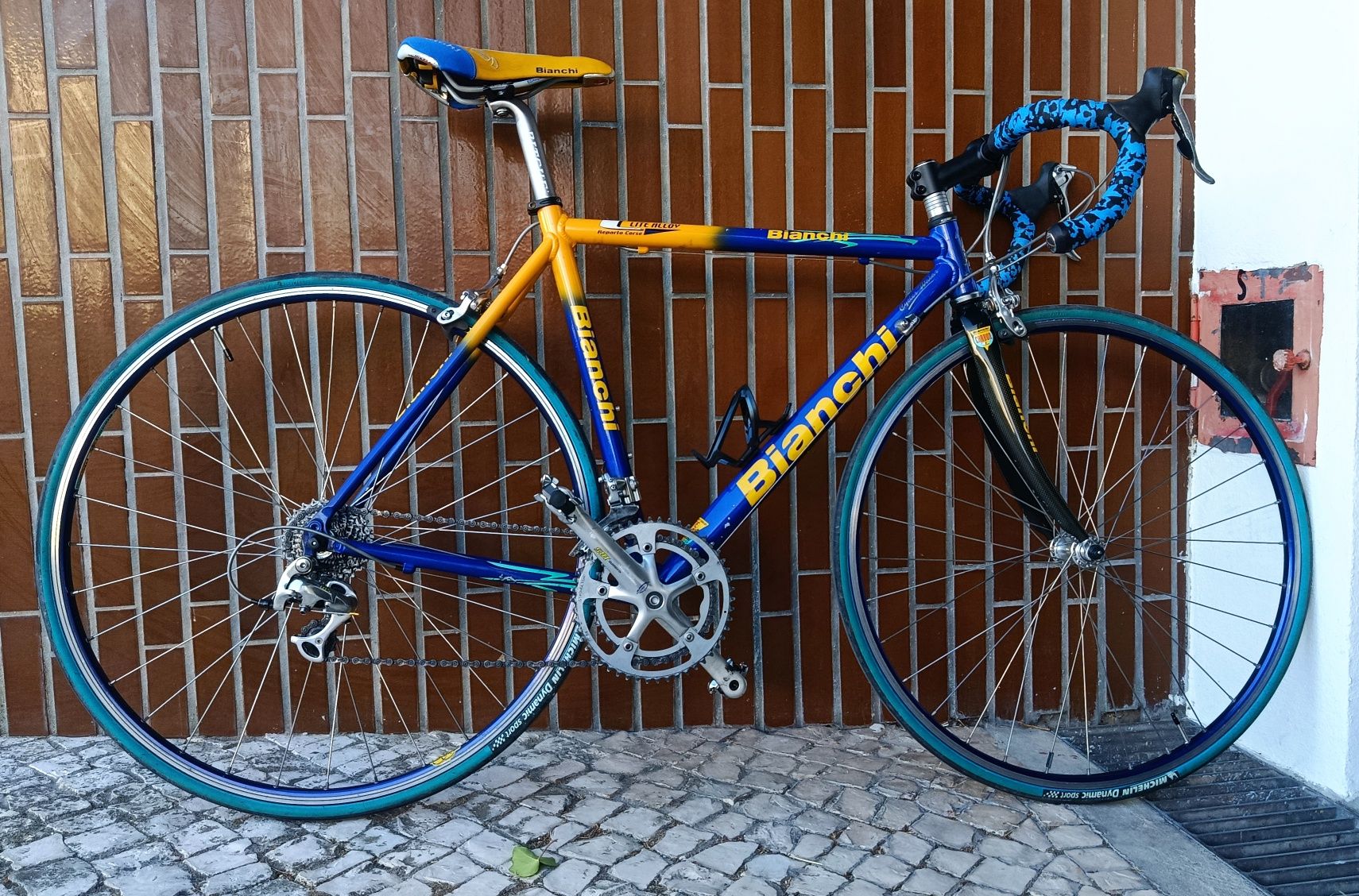 Bicicleta Bianchi vintage como nova