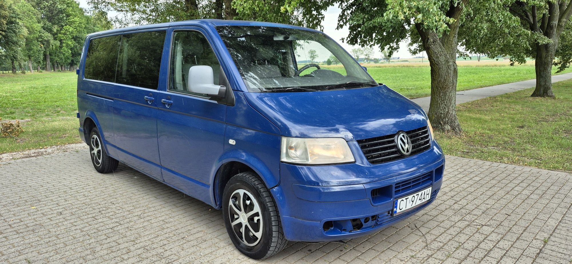 Vw Transporter T5 2.5TDI 2005 LONG klima 9 odobowy