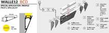 Profil LED WALLE12