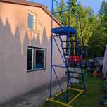 Drabina magazynowa jezdna 2500 mm
