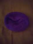 beret damski fioletowy