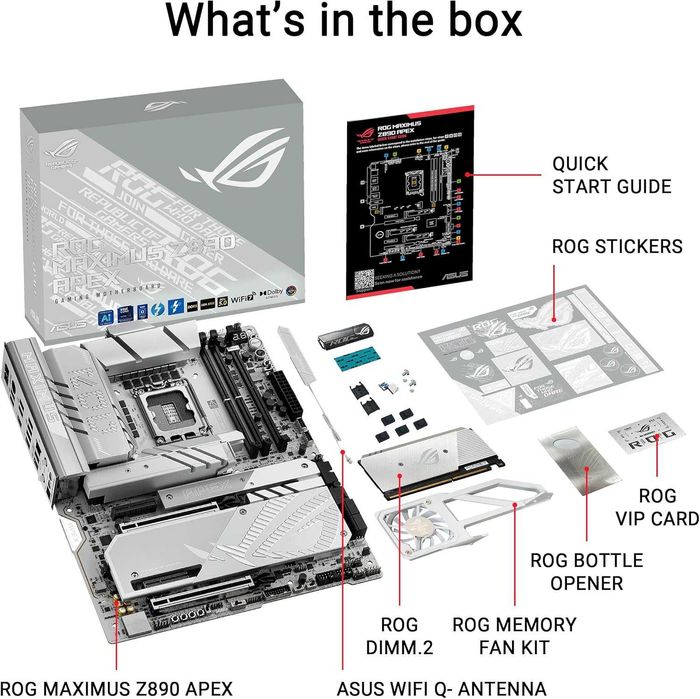 Материнська плата ASUS ROG MAXIMUS Z890 APEX