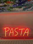 Napis neon LED PASTA