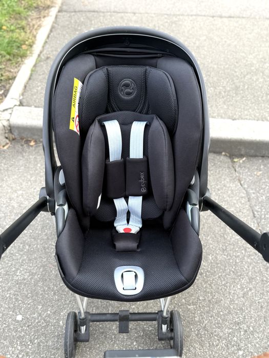 Автокрісло/Автолюлька Cybex Cloud T i-Size plus Sepia Black