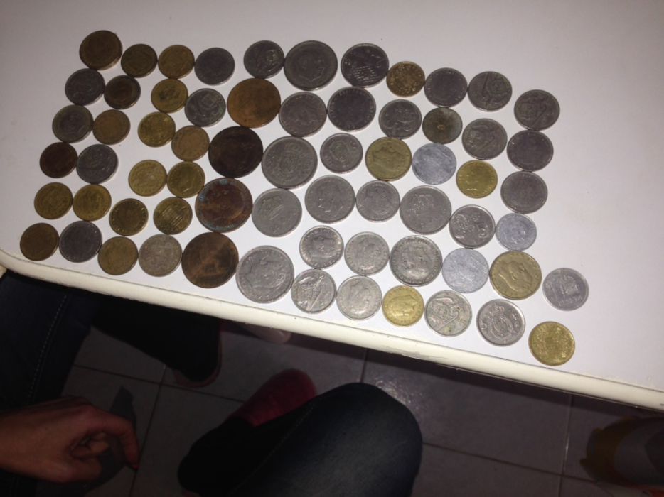 moedas de coleção espanholas