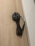 Kabel zasilający brytyjski czarny
