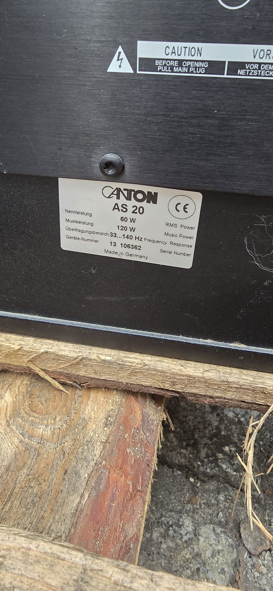 Zestaw Głośników 5.1 Canton AS 20