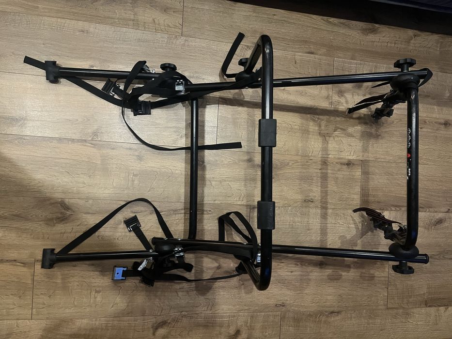 Bagaznik rowerowy na klape - dwa rowery