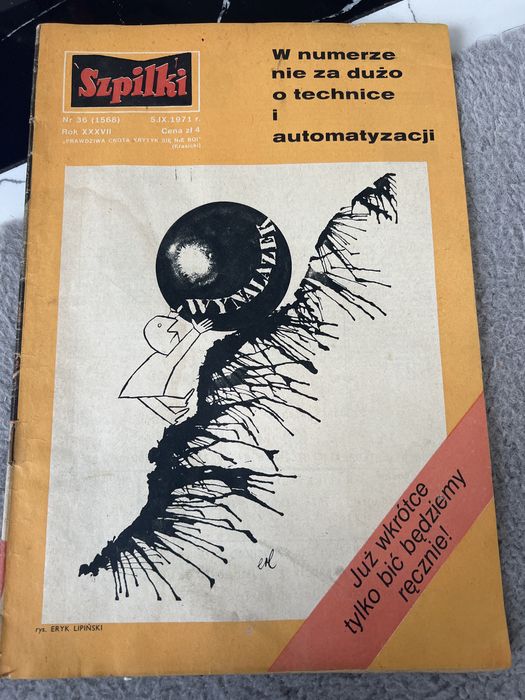 Gazeta szpilki 5 września 1971 - kolekcja gazet PRL