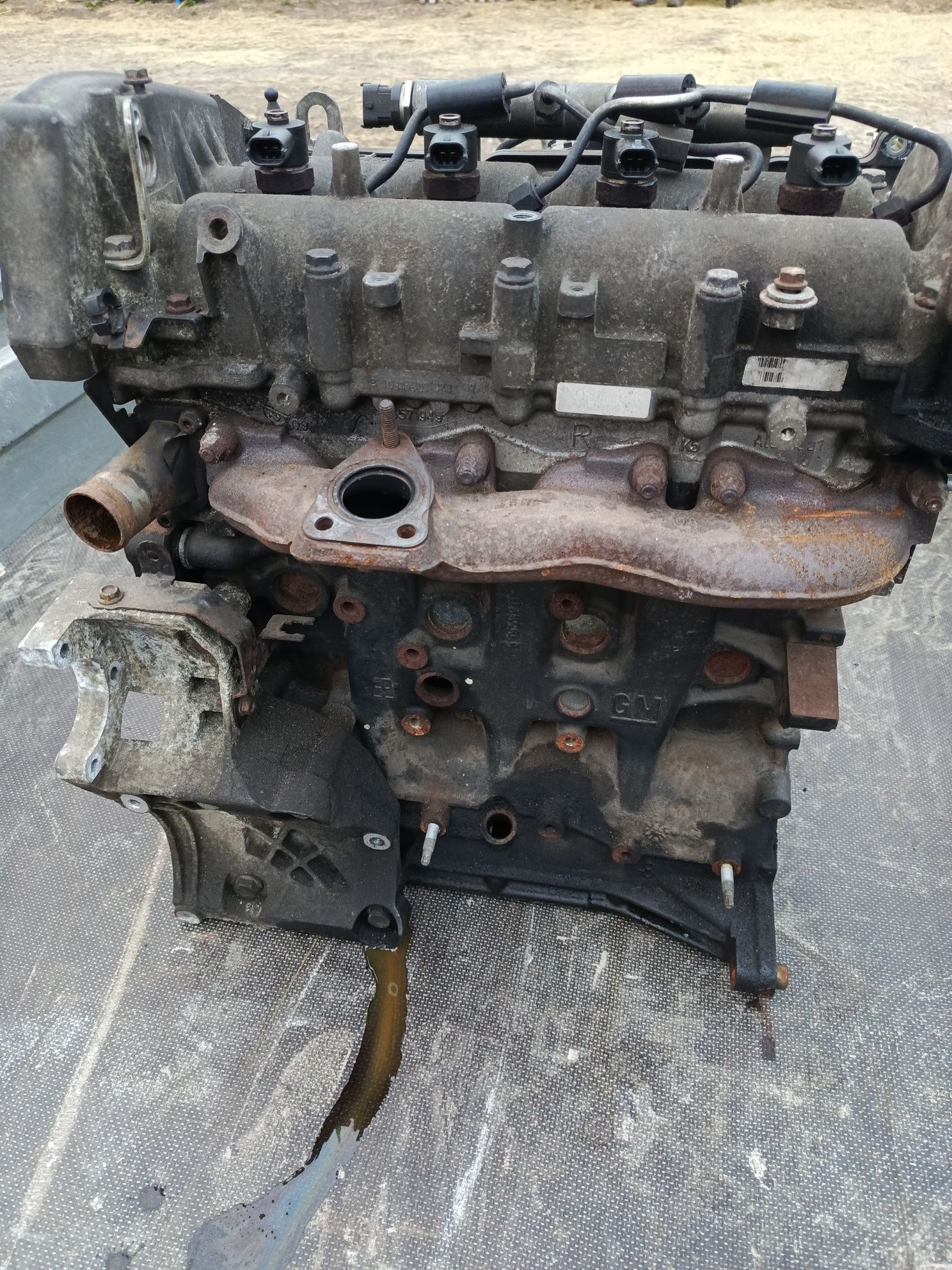 Silnik 2.0CDTI A20DTH Opel Insignia Uszkodzony