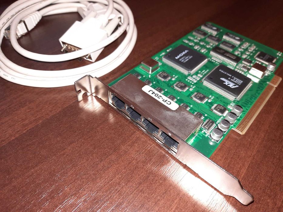 Контролер RS-232, 4 порти для шини PCI MOXA CP-204J