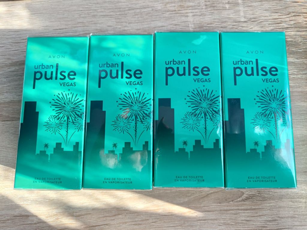 Avon Urban Pulse Vegas – Woda Toaletowa 50 ml – NOWE, zafoliowane