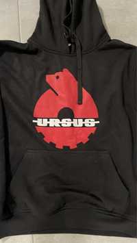 Bluza dresowa czarna logo URSUS