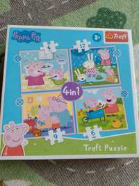 Puzzle peppa,peppa,puzzle,jak nowe, świnka Peppa puzzle