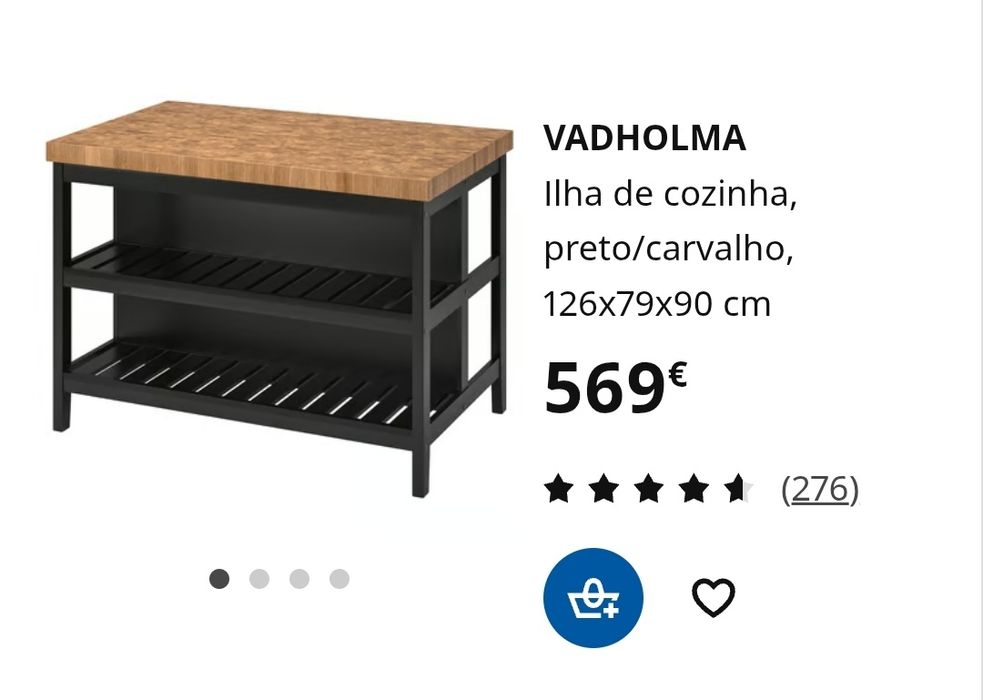 Ilha IKEA - ótimo estado