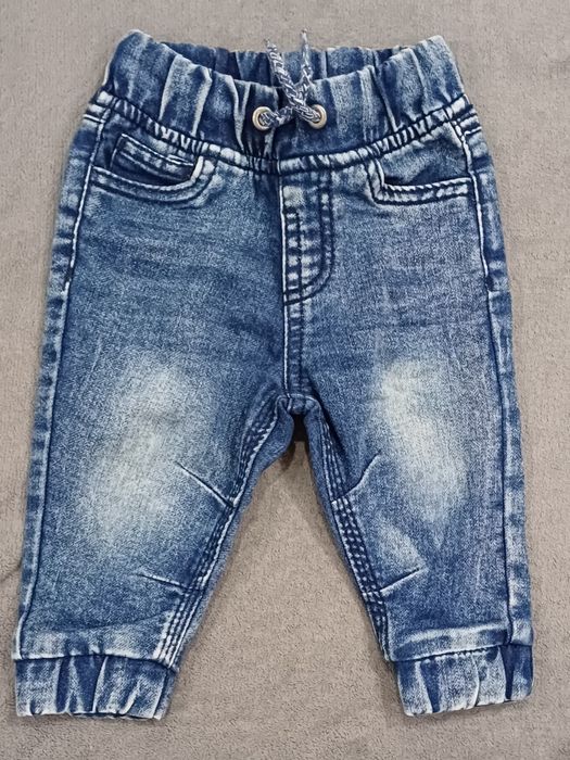 Spodnie jeans rozm. 74