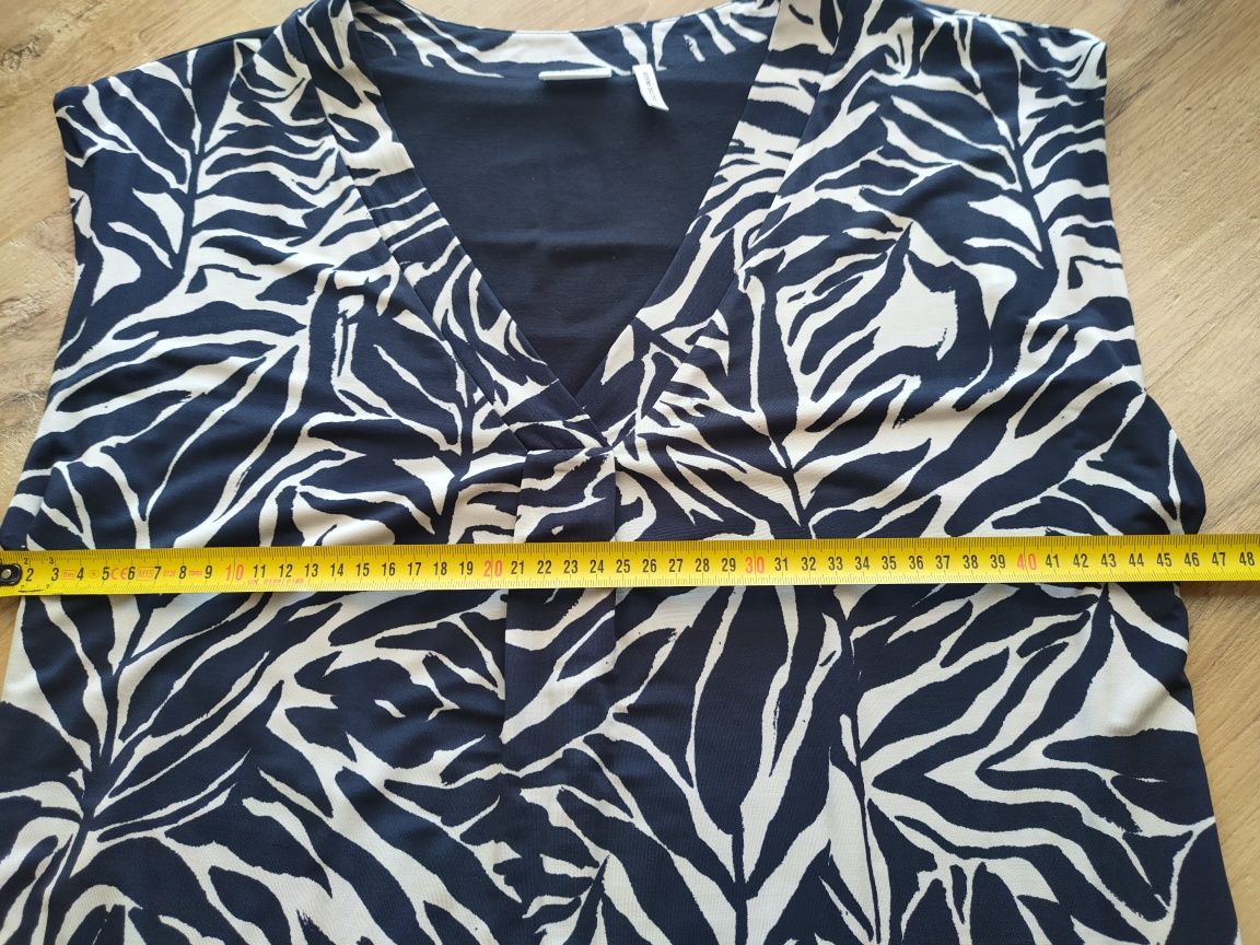 Sukienka s. Oliver rozm38/M/10, midi 100%wiskoza,wiosna, lato