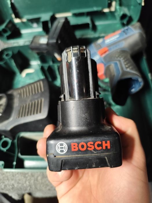 Wkrętarka Bosch 12v 10.8v GSR 12v-15 Sprawna komplet 4ah 12v
