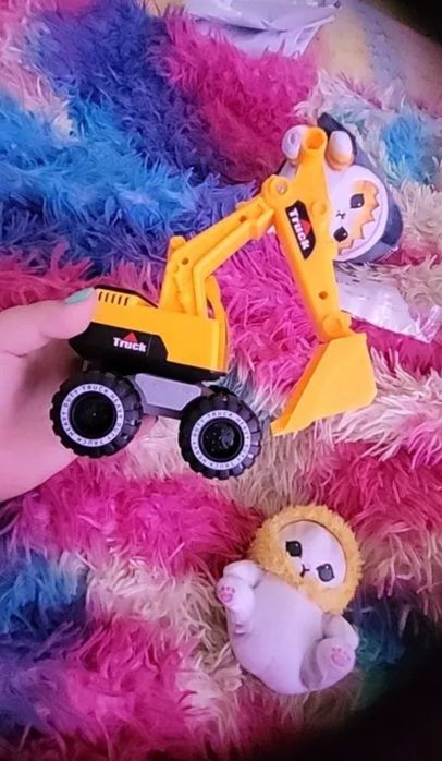 Строительная машина.  Подарок на День рождения