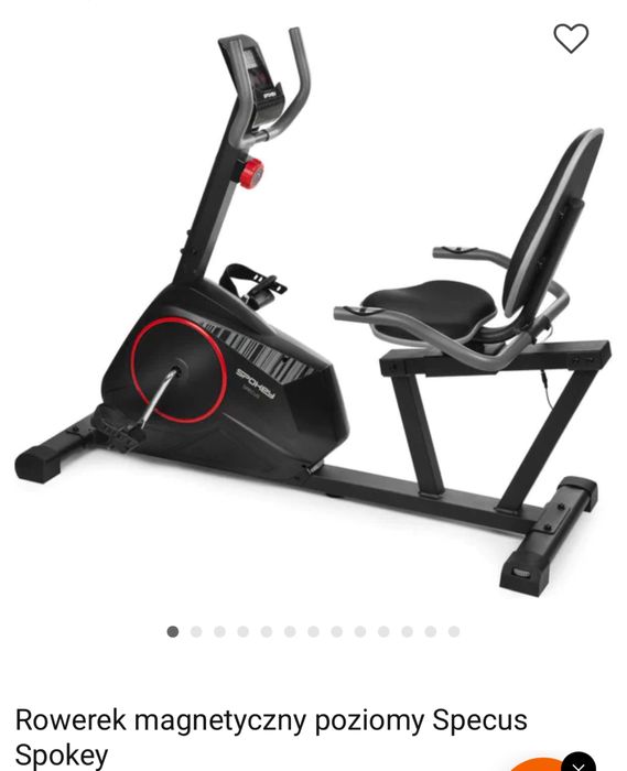 Rowerek magnetyczny poziomy Specus Spokey