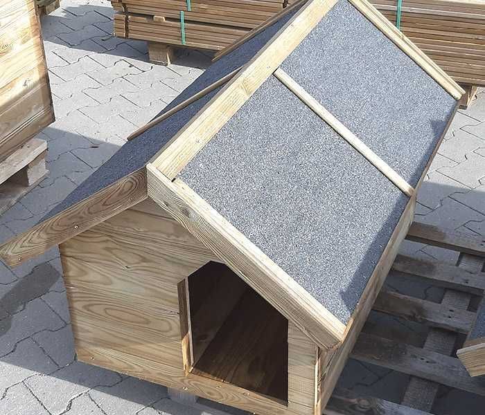 Buda dla psa | Mała ocieplona 60 x 90 x 70 cm
