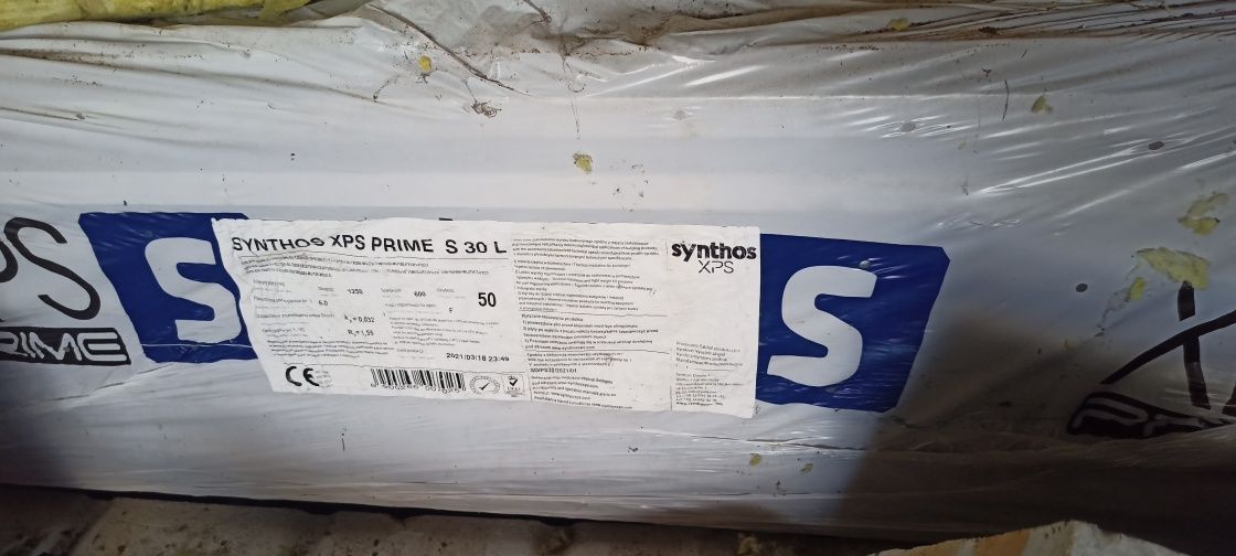 synthos xps prime s 30l 5 cm - 1 paczka (0,3m3)