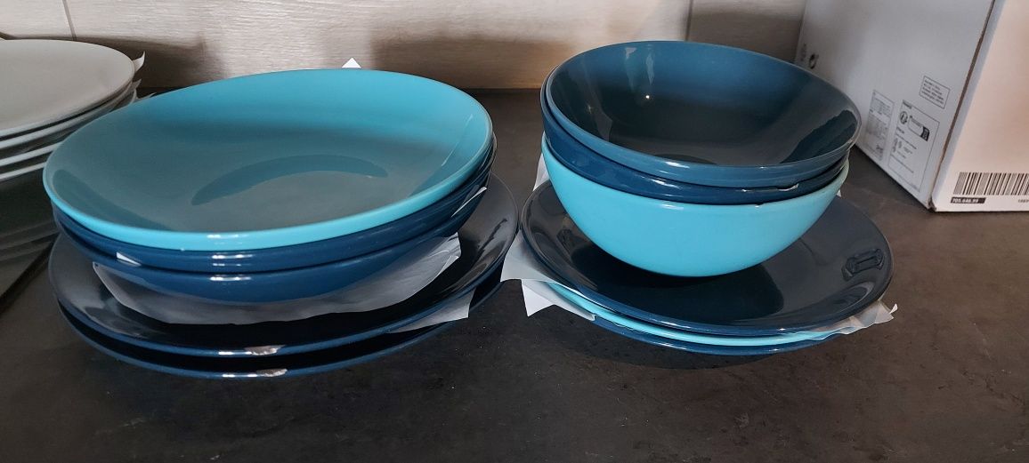 Talerze ikea fargklar