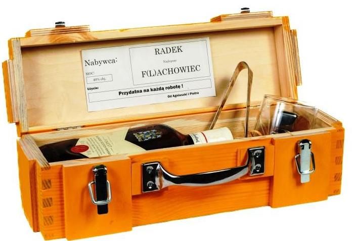 Certyfi CAT Fachowca skrzynka prezent dla Kolegi