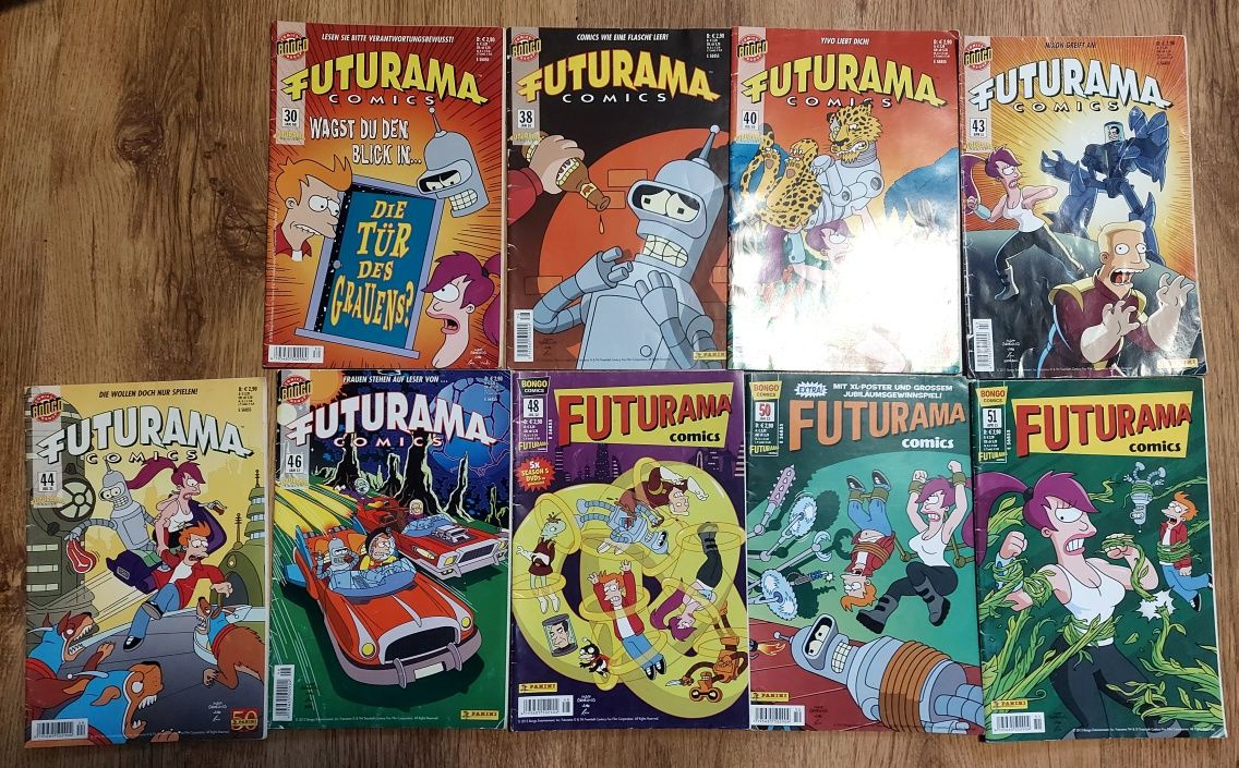 Komiksy Futurama 20 numerów Matt Groening