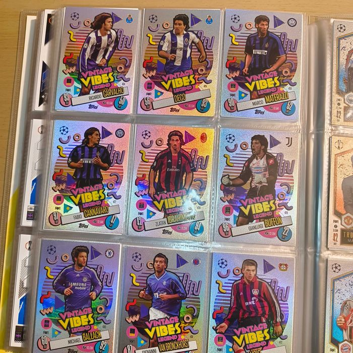 Coleção Cartas Match Attax 24/25