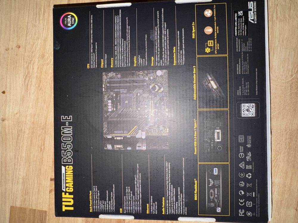 ASUS P8H61-I LX R2.0 + Intel CPU + 8GB DDR3 + RAM + box