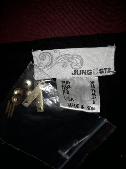 JUNG STIL sukienka midi 38