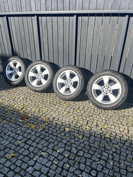 Felgi 17 BMW E60 z oponami Dunlop Zima