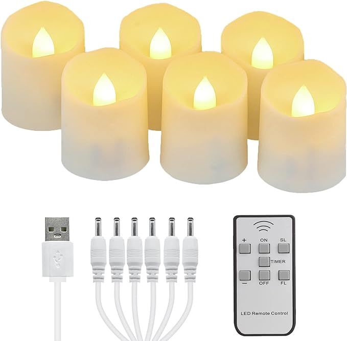 freepower 6 świeczek led typu tealight z timerem