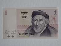 Banknot Izrael 1 Shekalim, 1978, P-43, stan bankowy, UNC.