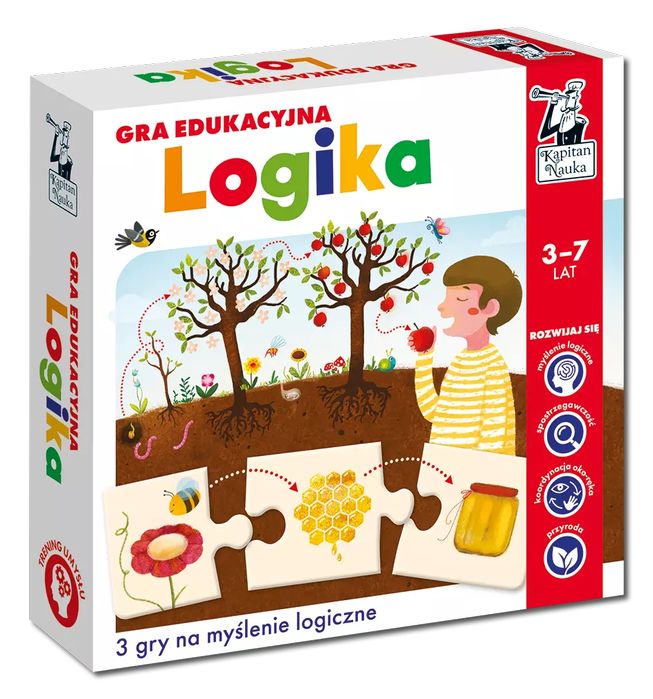 Gra edukacyjna. Logika. Kapitan Nauka - gry