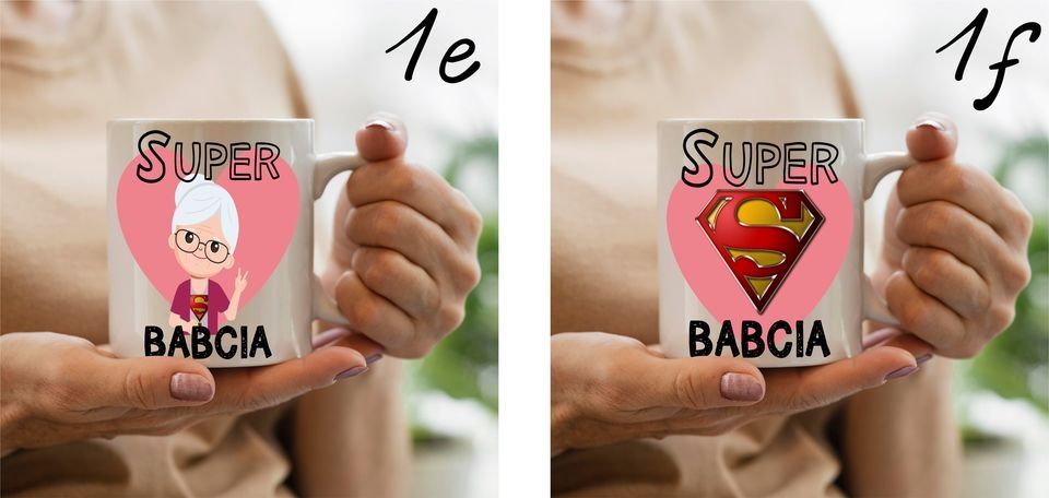 Kubek dla babci prezent upominek