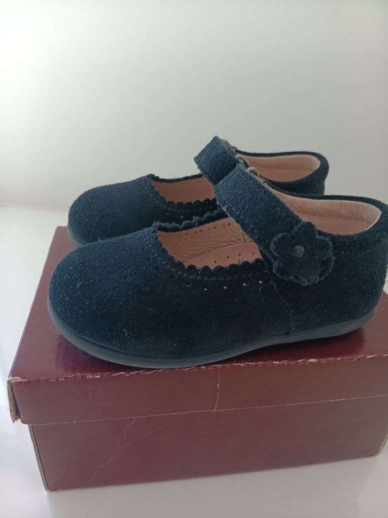Sapatos Menina Camurça