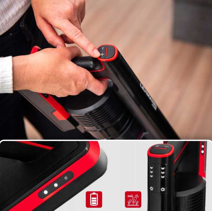 ODKURZACZ PIONOWY Bezprzewodowy Bezworkowy Akumulatorowy (PROMOCJA)